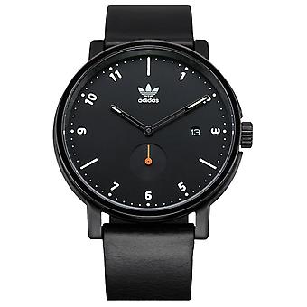 Adidas district_lx2 Japanse kwarts analoge man horloge met Cowskin armband Z123037-00