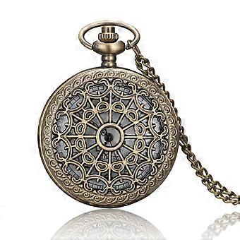 Intricate Vintage Antique Bronze Pocket Watch