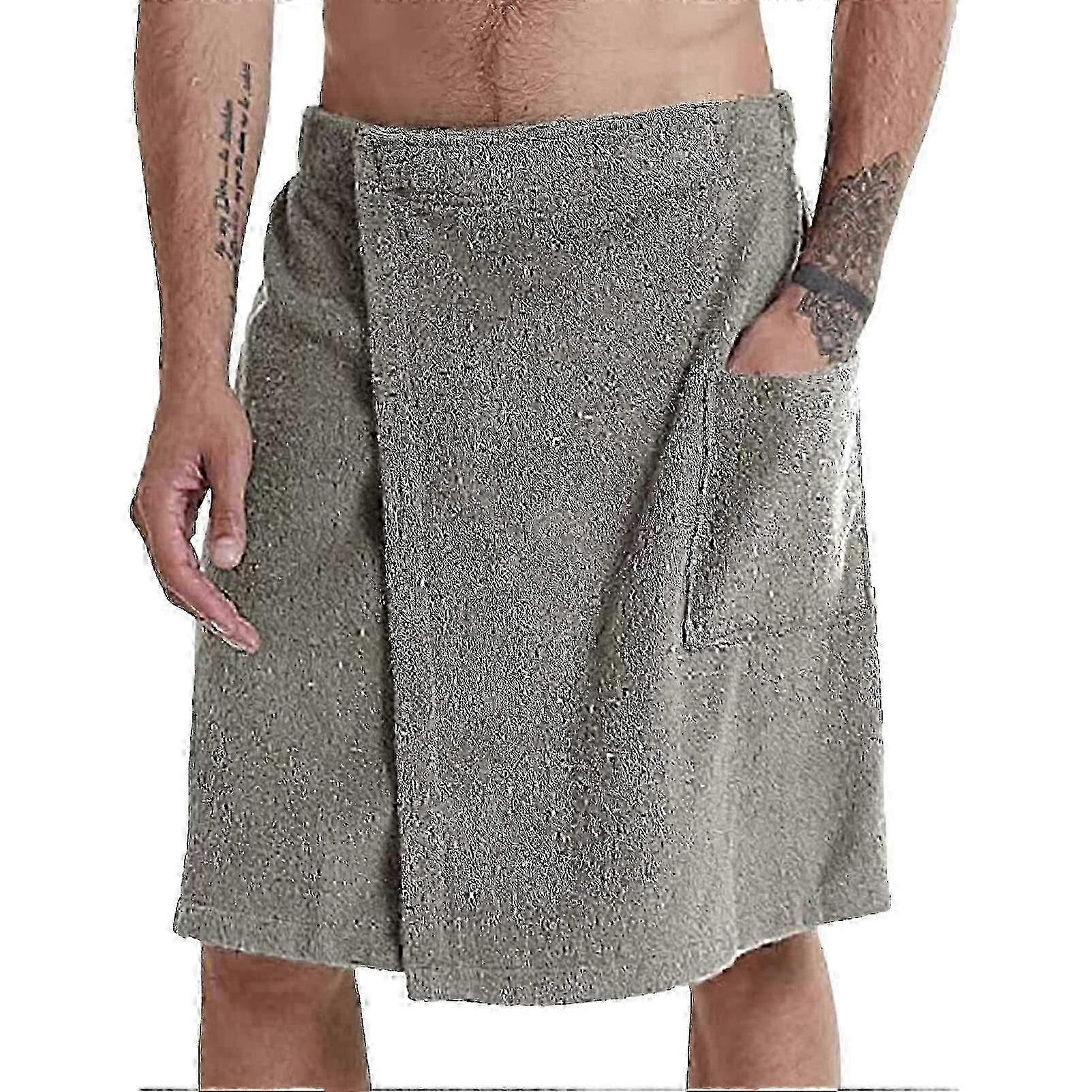 Men's Lightweight Adjustable Towel Wrap