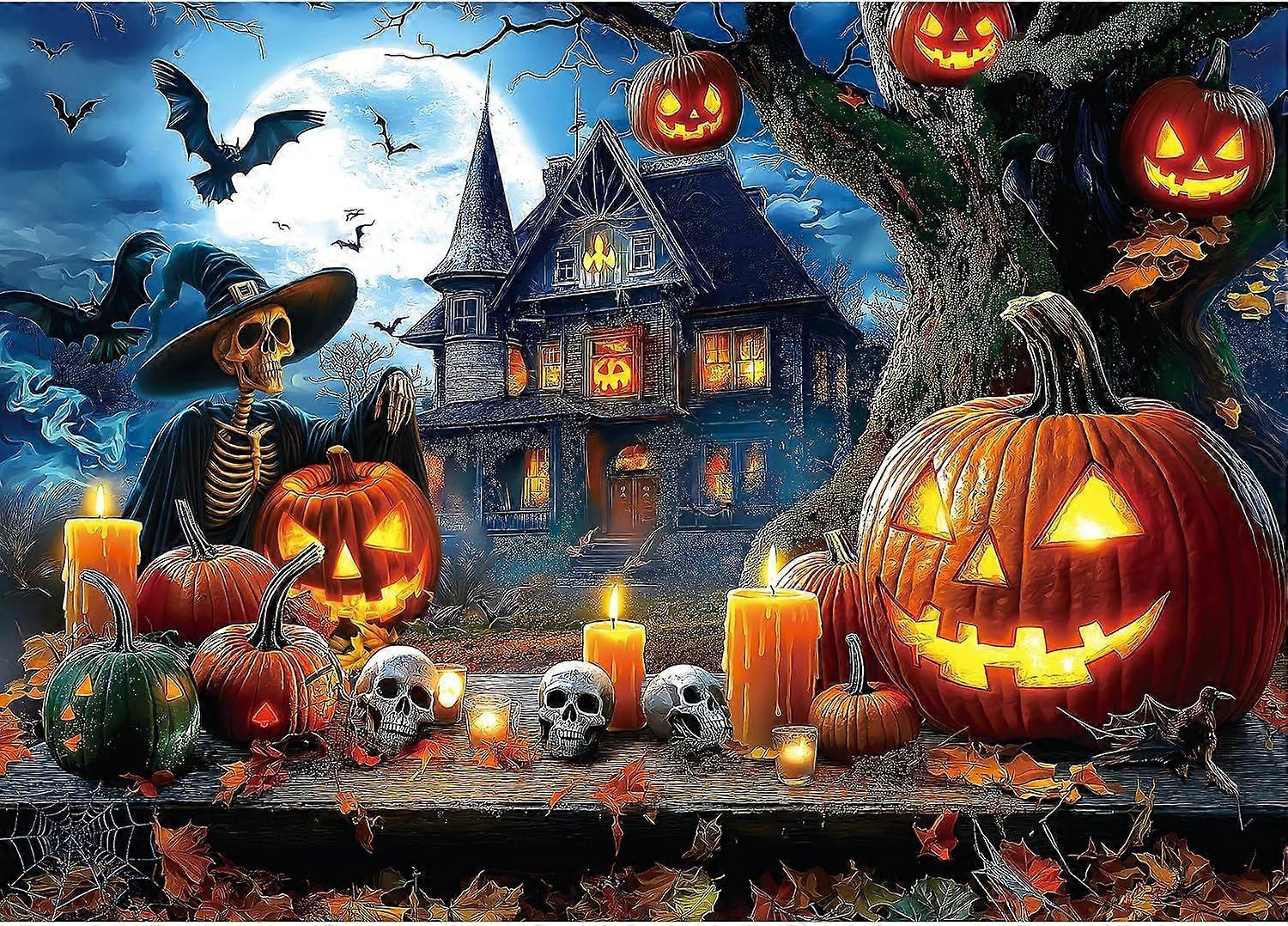 Halloween Ghost Magic Tree Brain-Teasing Puzzles JI-778