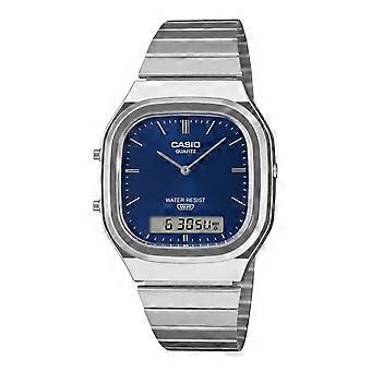 Casio - AQ-240E-2A2EF - Armbanduhr - Unisex - Quarz - Collection Retro