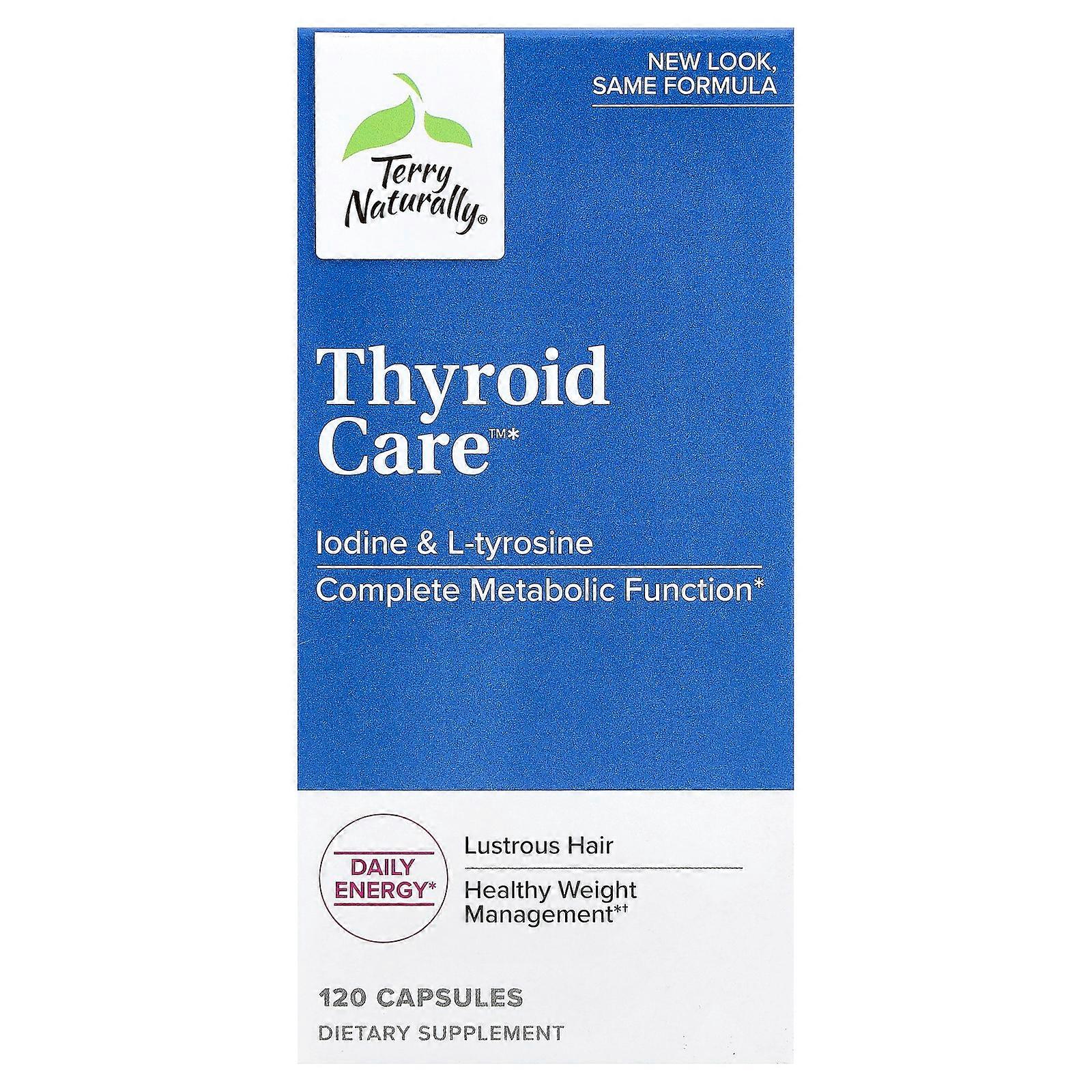Terry Naturally, Thyroid Care,  120 Capsules