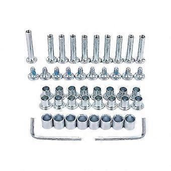 Inline Skate Axle Spacer Screw, Skate Wheel Bearing Spacer, Roller Skate Replacement Parts with Axle & Bearing SHI