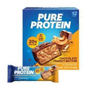 Pure Protein Bar, Chocolade Pindakaas, 12 Ea