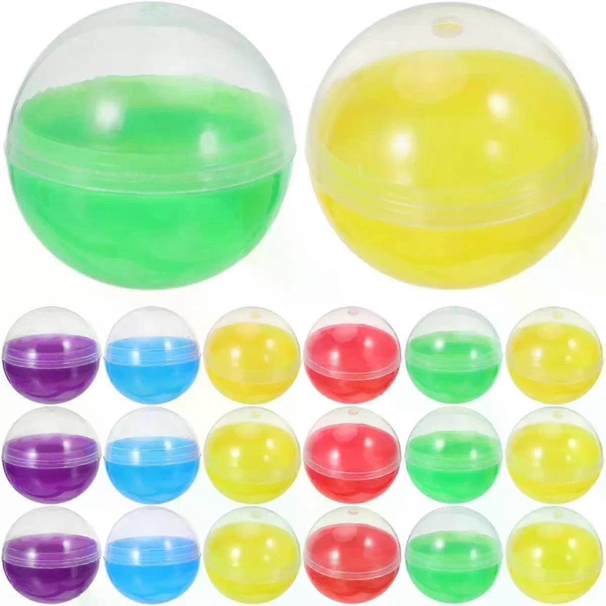 100pcs Colored round Plastic Vending , 28mm Refillable Balls
