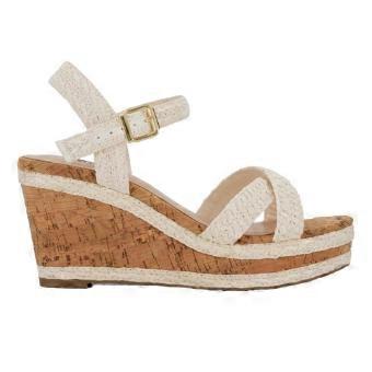 Dune London Womens/Ladies Kelisa Raffia Flatform Wedge Sandals