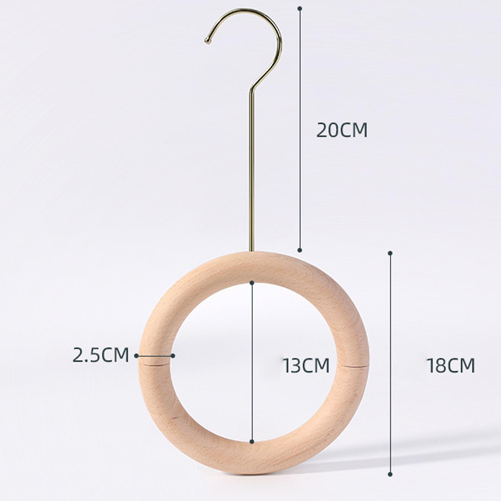 Closet Storage Ring Hangers Simple Solid Hanger Holders