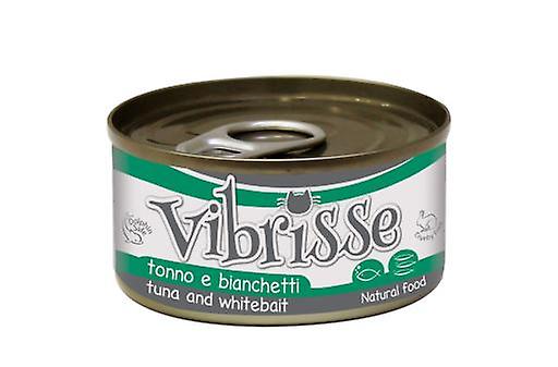 Vibrisse Comida Húmida Natural com Atum e Peixe Branco