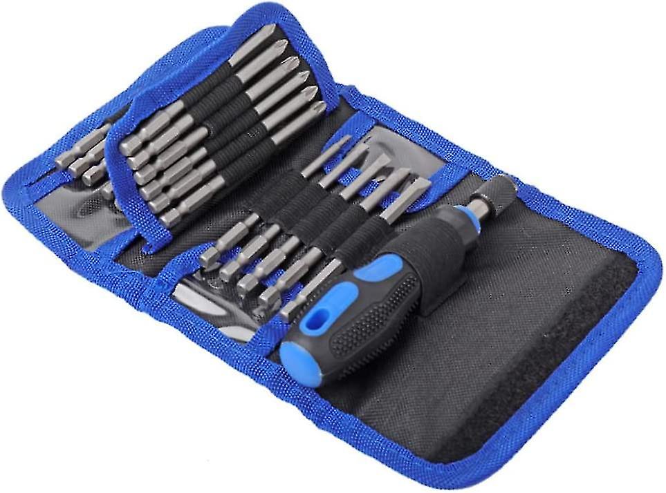 Precision Screwdriver Bit Set Extended Long Bits 24pcs Electrical Repair Tools Magnetic Screwdriver Kit