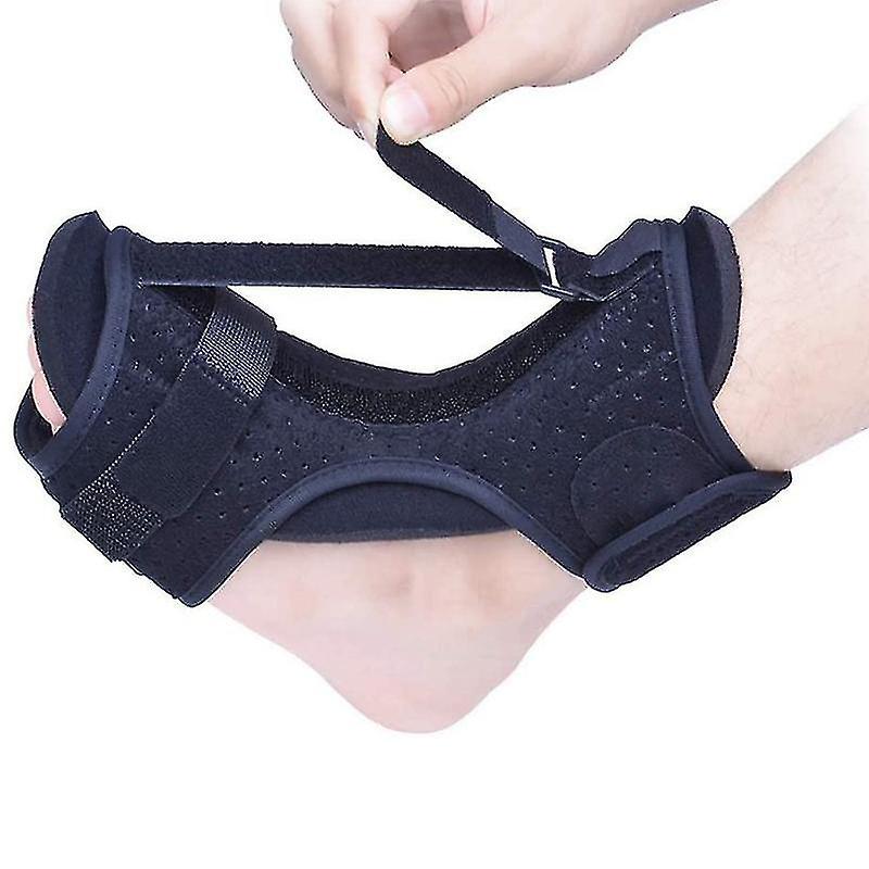 מתכוונן Plantar Fasciitis לילה סד כף הרגל טיפה אורתוסיס מייצב מייצב סד Hfmqv