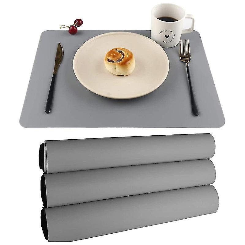 3pcs Silicone Mats Table Mats Placemats,40*30cm