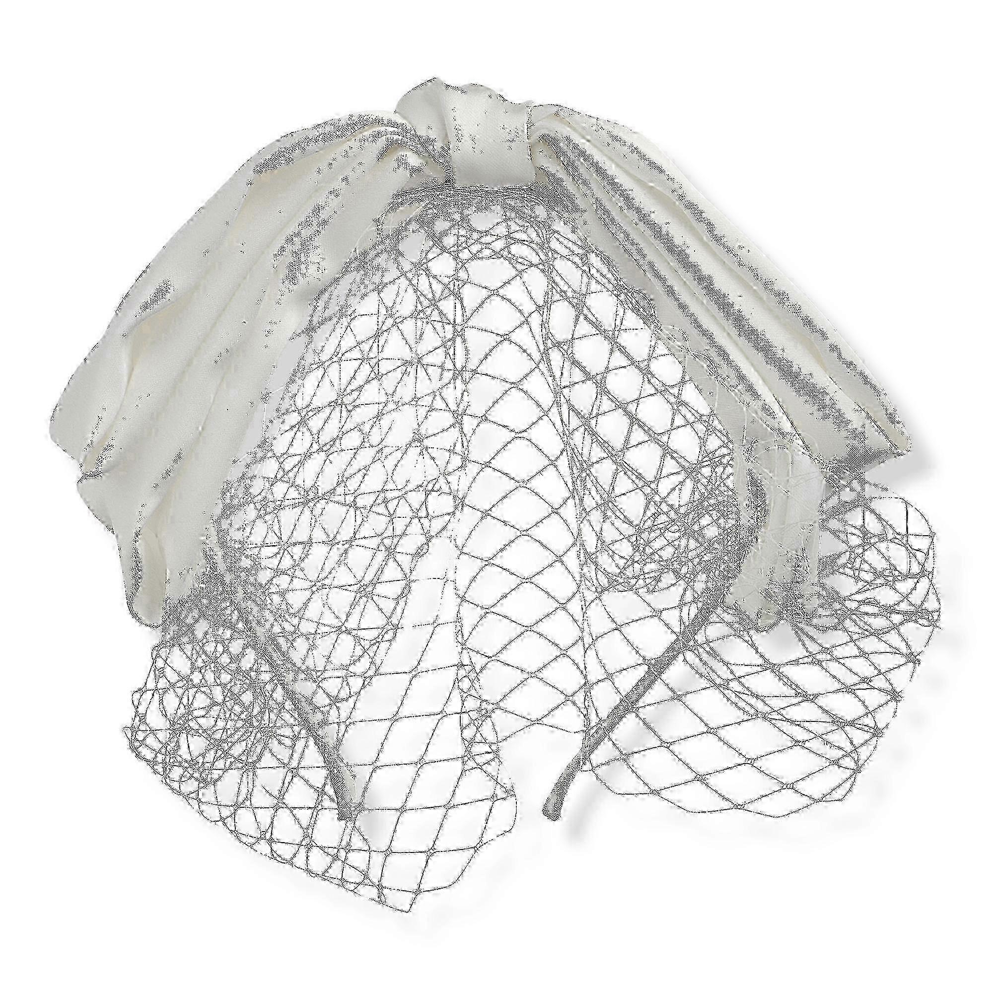 Kristin Ess Hair The Veil Headband, Bright White