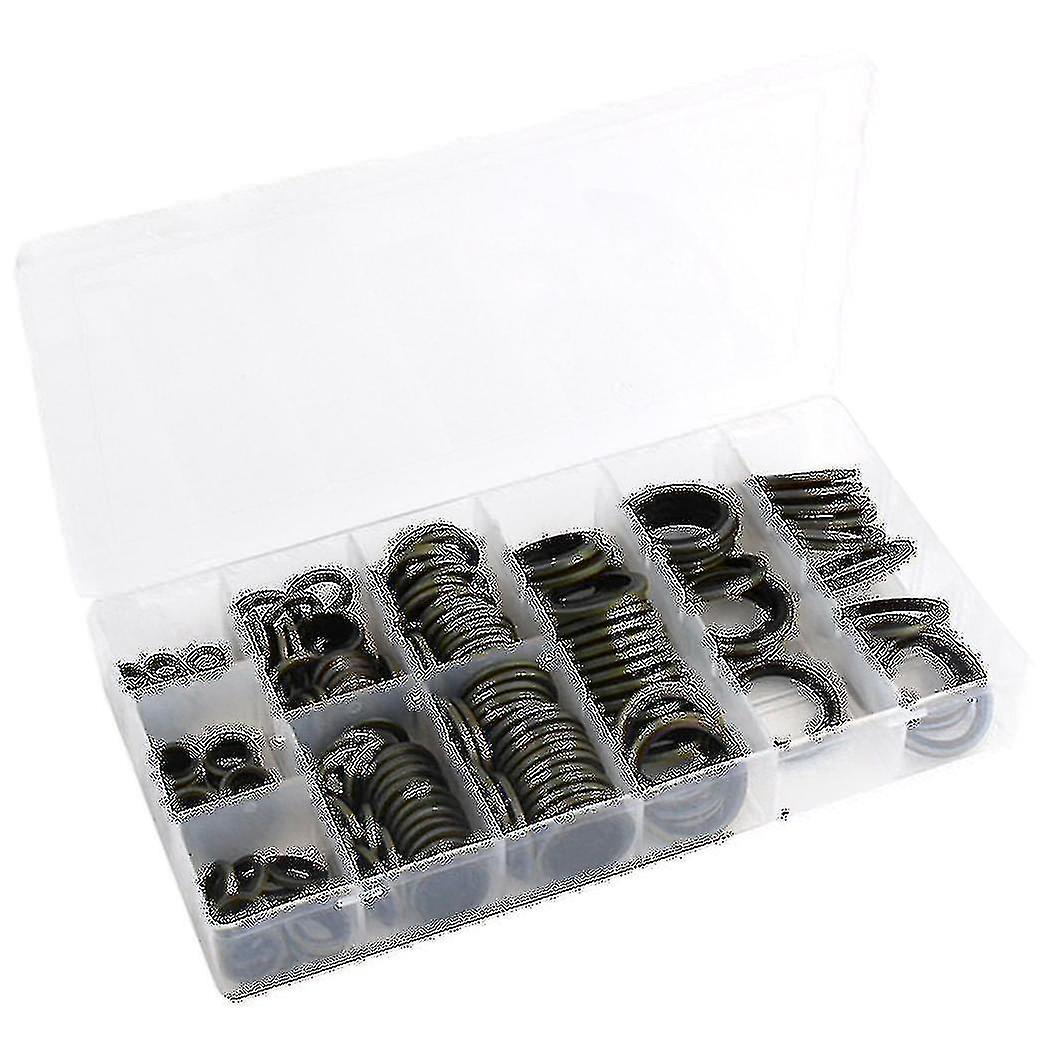 150pcs Flat Washer Box, Galvanized Combined Washer