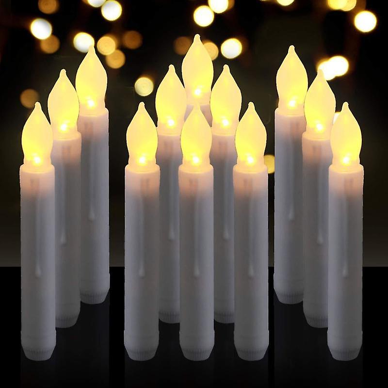 12pcs / Box LED Candle Light, Spec:Flashing Warm White Light