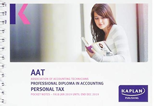Personal Tax Fa18 by AAT Paperback Book