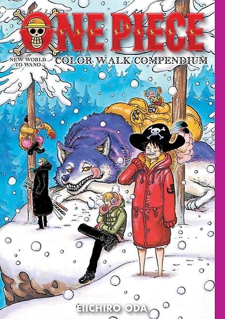 One Piece Color Walk Compendium New World To Wano by Eiichiro Oda Hardback Book
