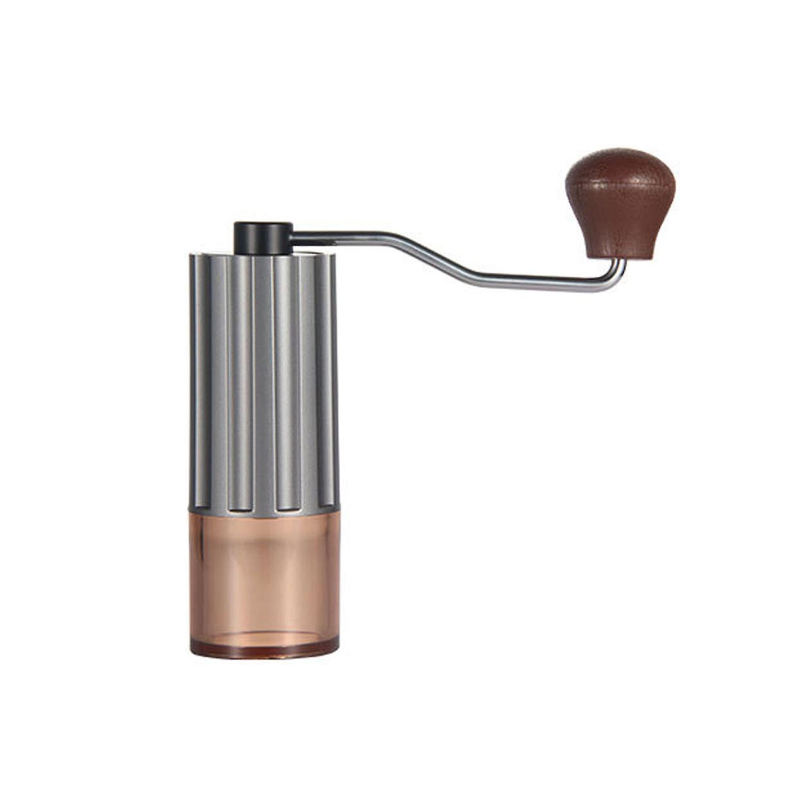 Coffee Grinders with Stainless Steel Burrs Plastic Handle Suitable for Camping