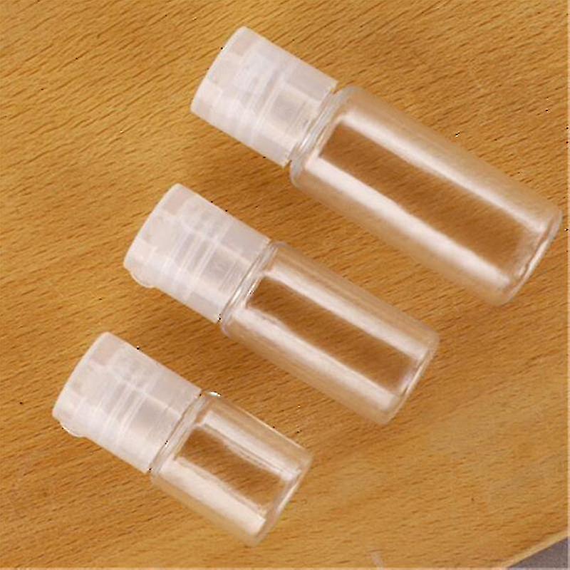 5PCS Portable Travel Bottle 10ml 30ml 50ml 100 ml Plastic Bottles for Travel Sub Bottle Shampoo Cosmetic Lotion Container
