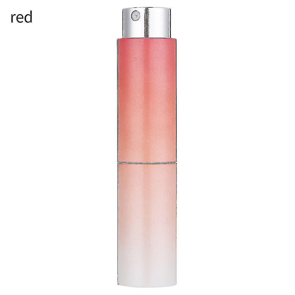 New 8ML Gradient Rotating Perfume Atomizer Mini Empty Refillable Travel Bottles Sprayer Portable Leak Proof Spray Container