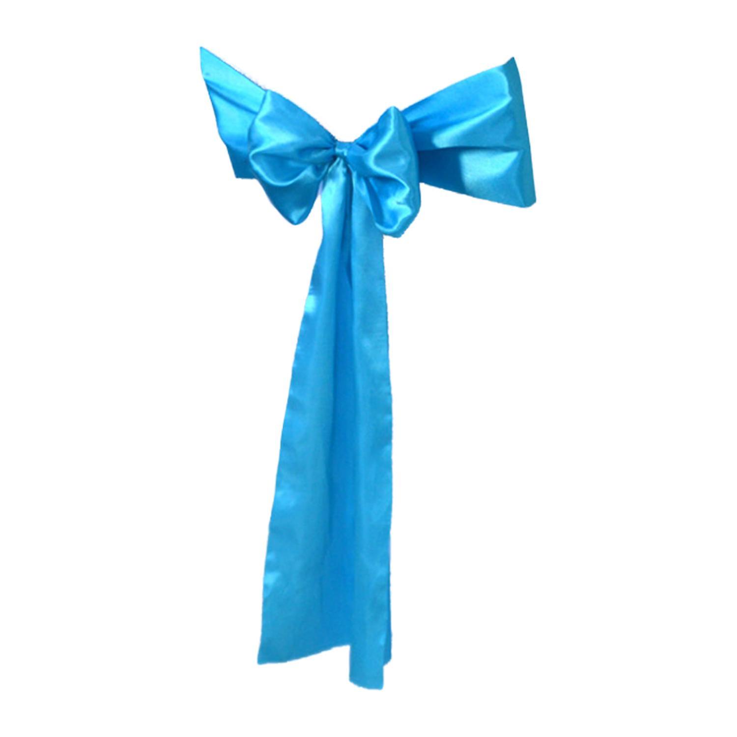 Elegante stoel rug vlinderdas ademend faux zijde en vlek bruiloft banket lint stoel bands partij s