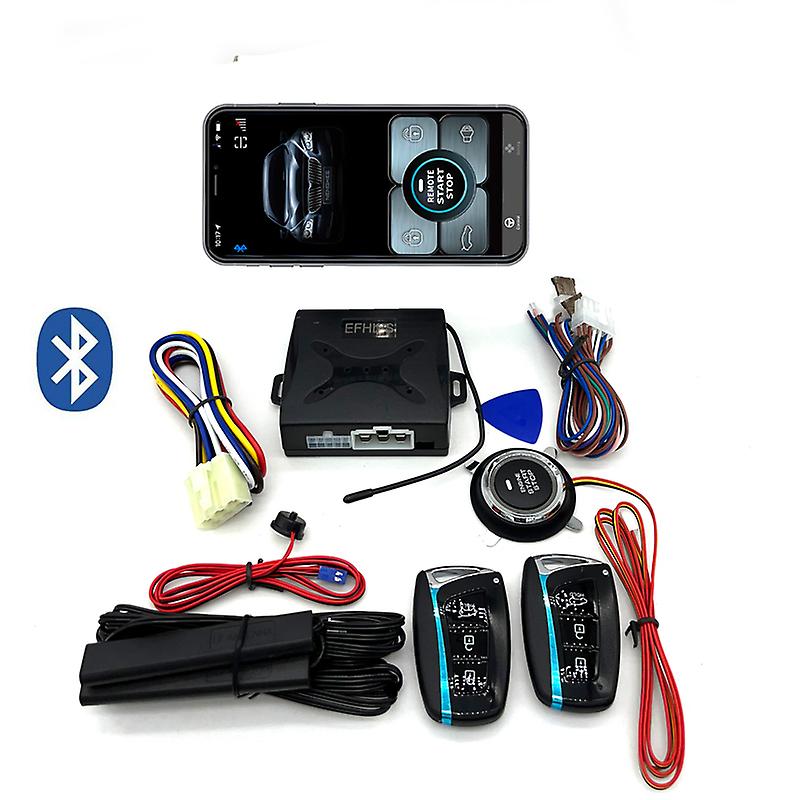App Control Automatic Start And Stop Keyless Entry System, Engine Start Alarm System, One Key Start Parts