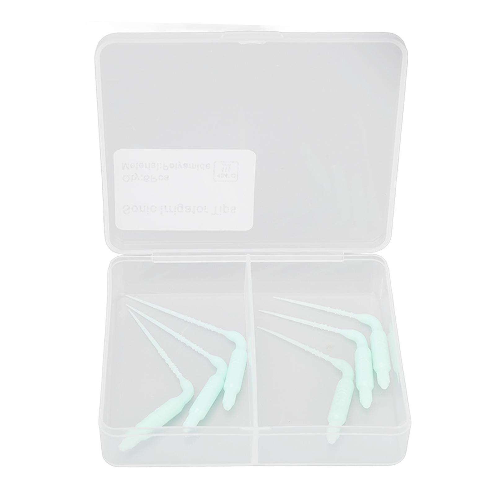 6PCS Dental Endo Sonic Irrigator Tip Root Canals Endodontic Irrigator Tip Set for Cleaning