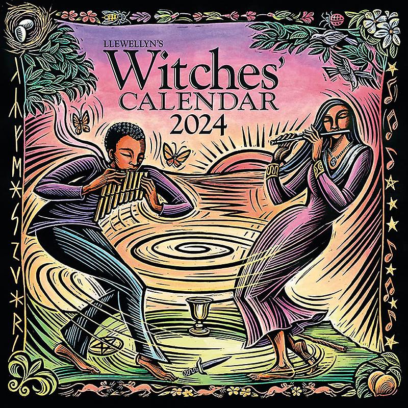 Llewellyn's 2024 Witches' Calendar Calendar 2024 Wall Calendar Halloween Christmas Gift
