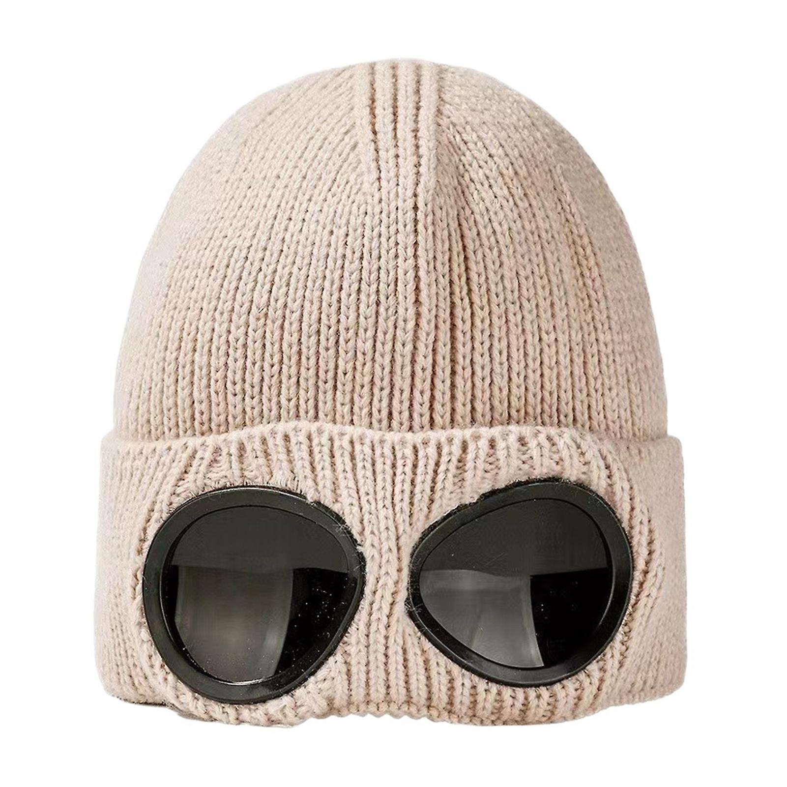 Thicken Warm Woolen Hat Comfortable Breathable Beanie for Running Camping