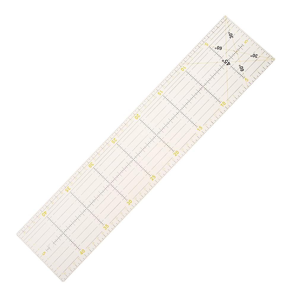 1 Piece Plastic Quilting Template Patchwork Tailor Sewing Ruler Rectangle2
