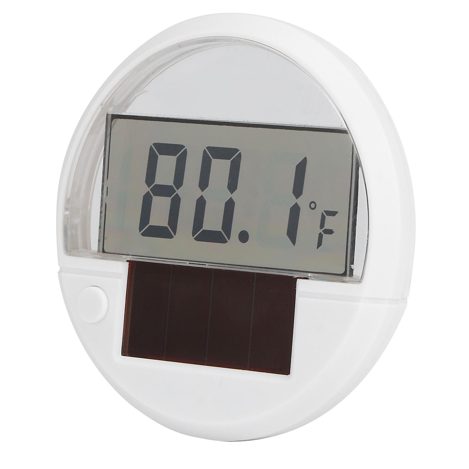 Mini Fish Tank Solar Electronic Thermometer LCD Digital Aquarium Thermometer Accessory