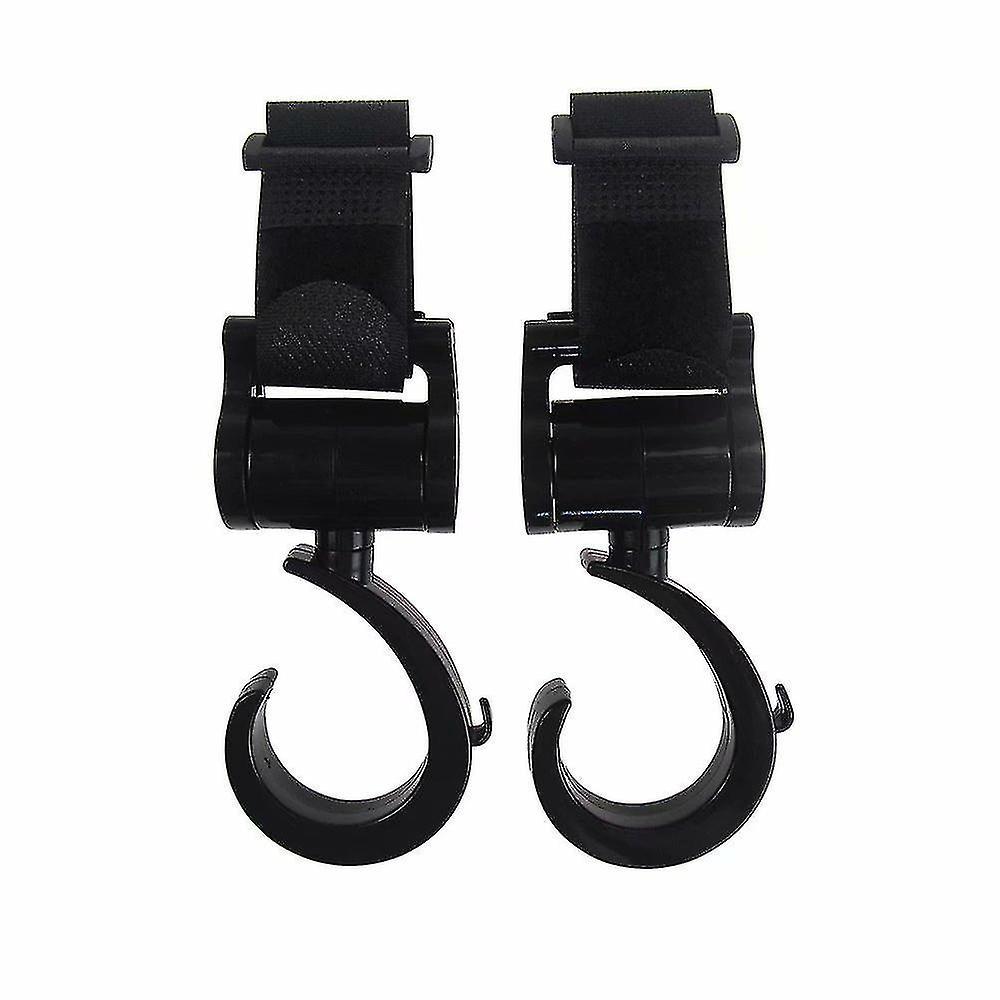 Multi-purpose stroller hanging bag hook 2 pcs pack