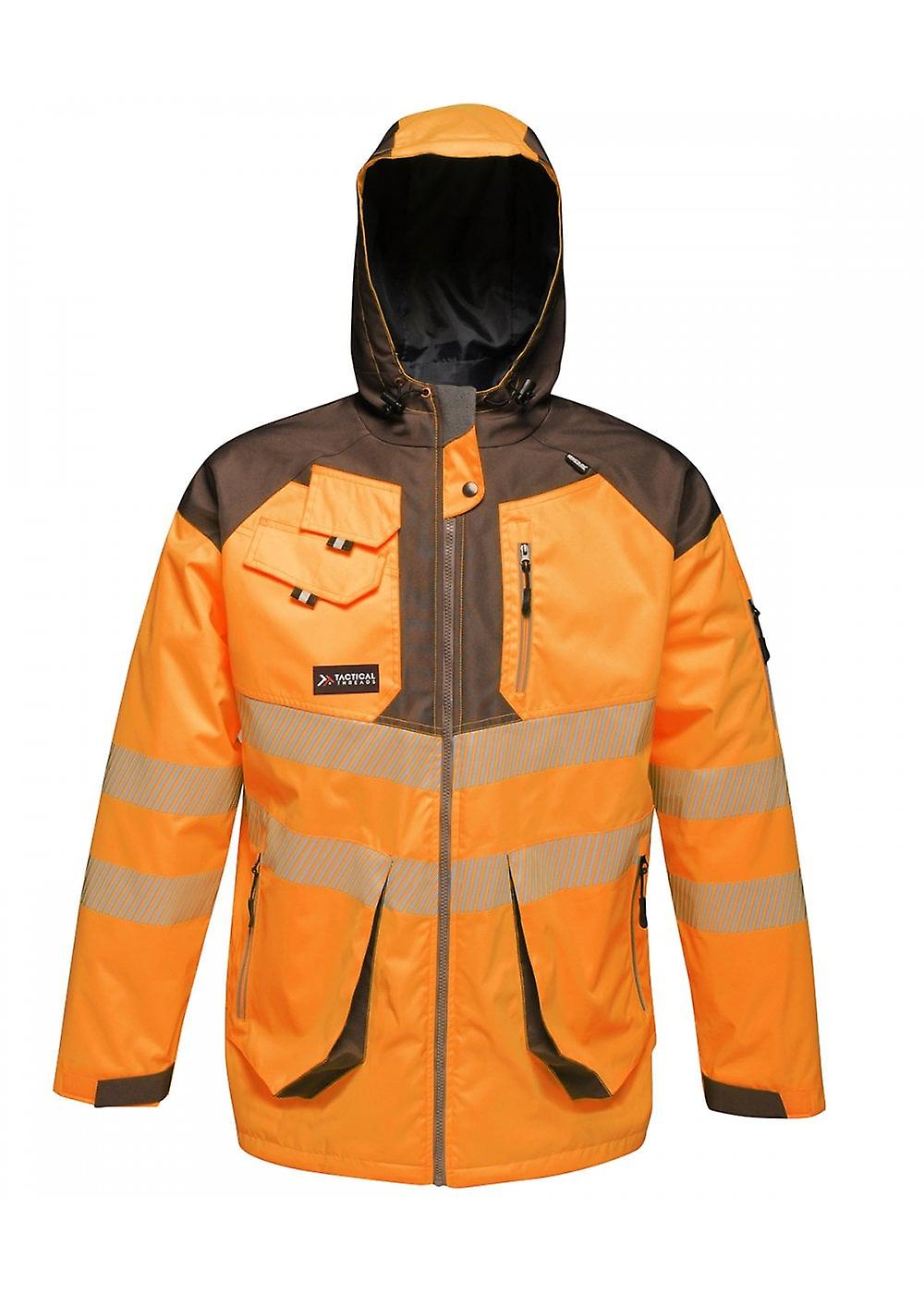 Men's Regatta Tactical Threads Tactical Hi-Vis Jacket TRA340