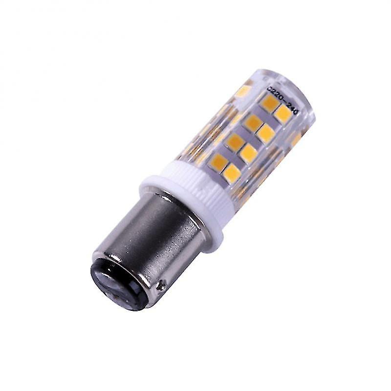 2kpl Ba15d LED-valot hehkulamppu kaksoiskosketin SMD2835 220V 51leds erittäin kirkas ompelukoneelle 