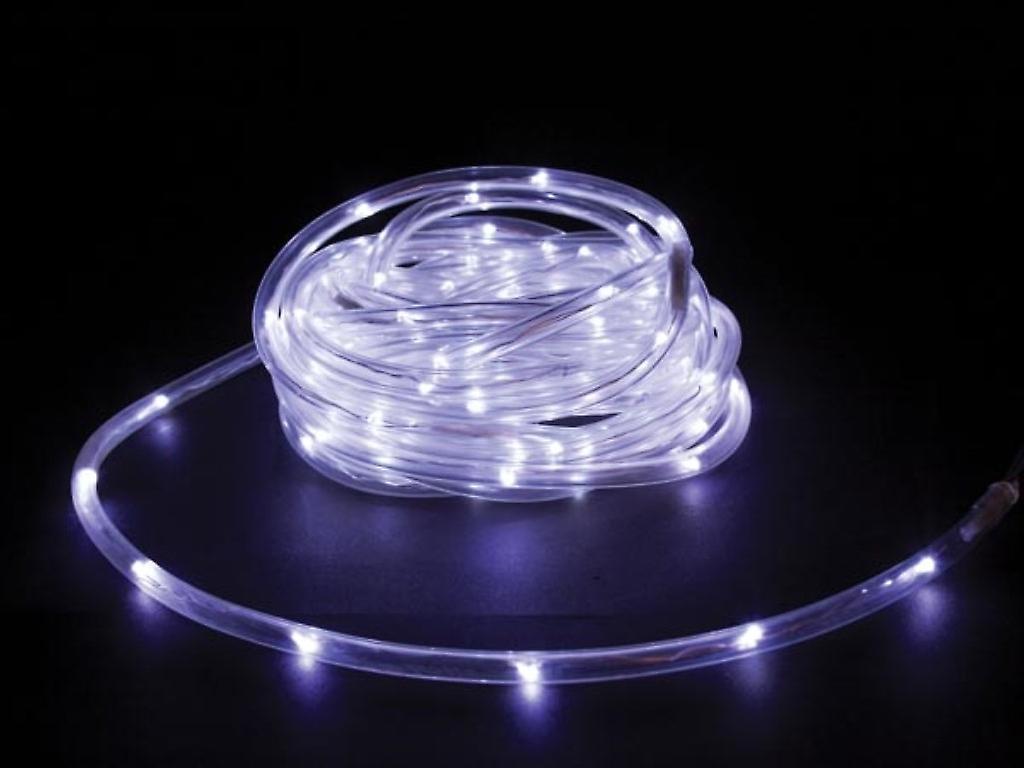 Microlight Led - 6 M - 120 weiße Lichter - Transparentes Kabel - 12 V