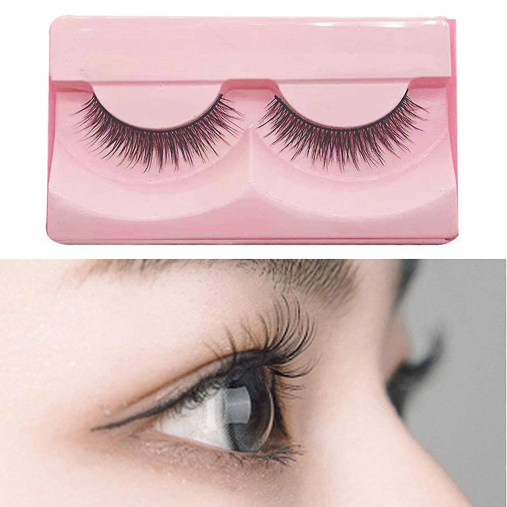 1 Pair False Eyelashes Long Thick Natural Fake Eye Lashes Makeup