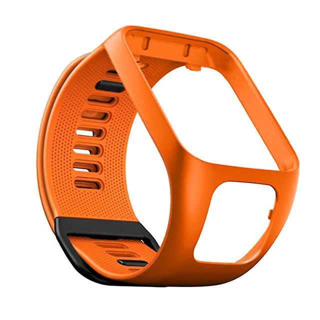 Camuflagem Silicone Strap for TomTom Spark Runner 2/3 Golfer2 - Orange