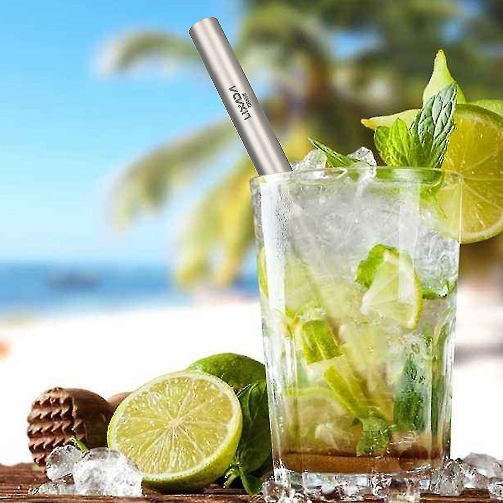 Lixada Super Light Titanium Drinking Straw Outdoor Home Drinking Tube 17g