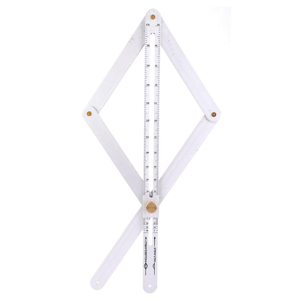 Miter Angle Measuring Ruler Aluminum Alloy Protractor Multi Angle Measurement Tool