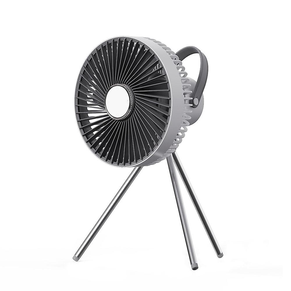 Multifunction Home Appliances Usb Chargeable Desk Tripod Stand Air Cooling Fan With Night Light Outdoor Camping Ceiling Fan