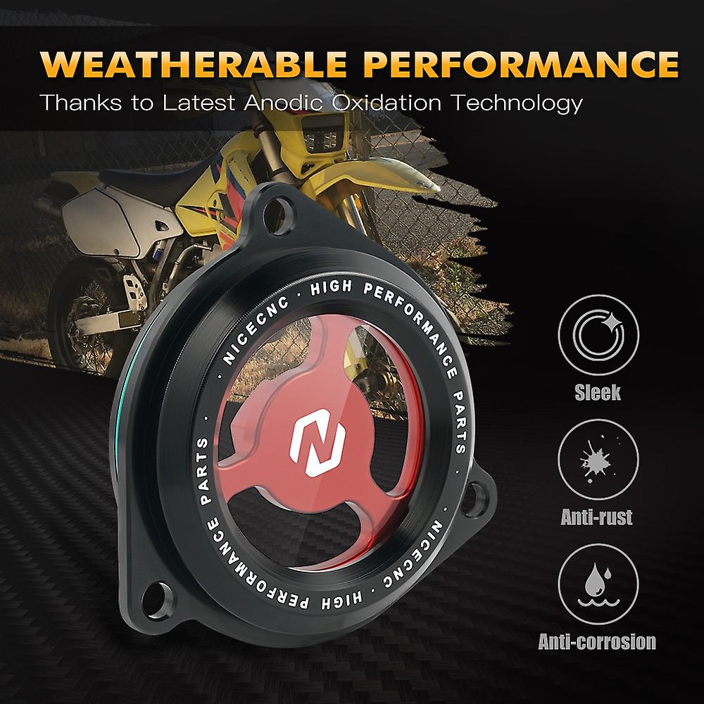 Motorrad Motorabdeckung Suzuki DRZ400 - CNC Aluminium Schutz Blau