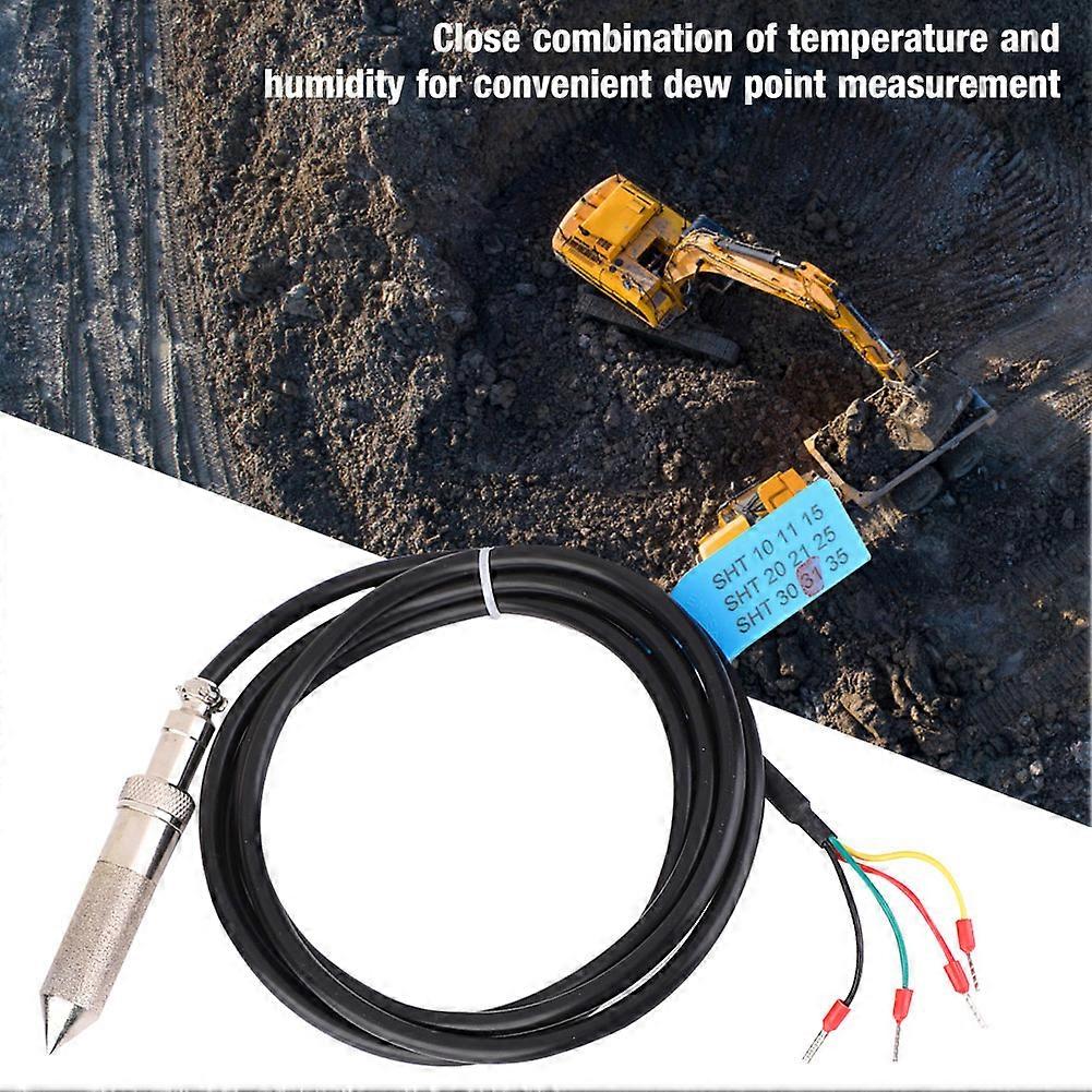 Digital Soil Moisture Sensor Meter FS200-SHT31, 150cm Cable