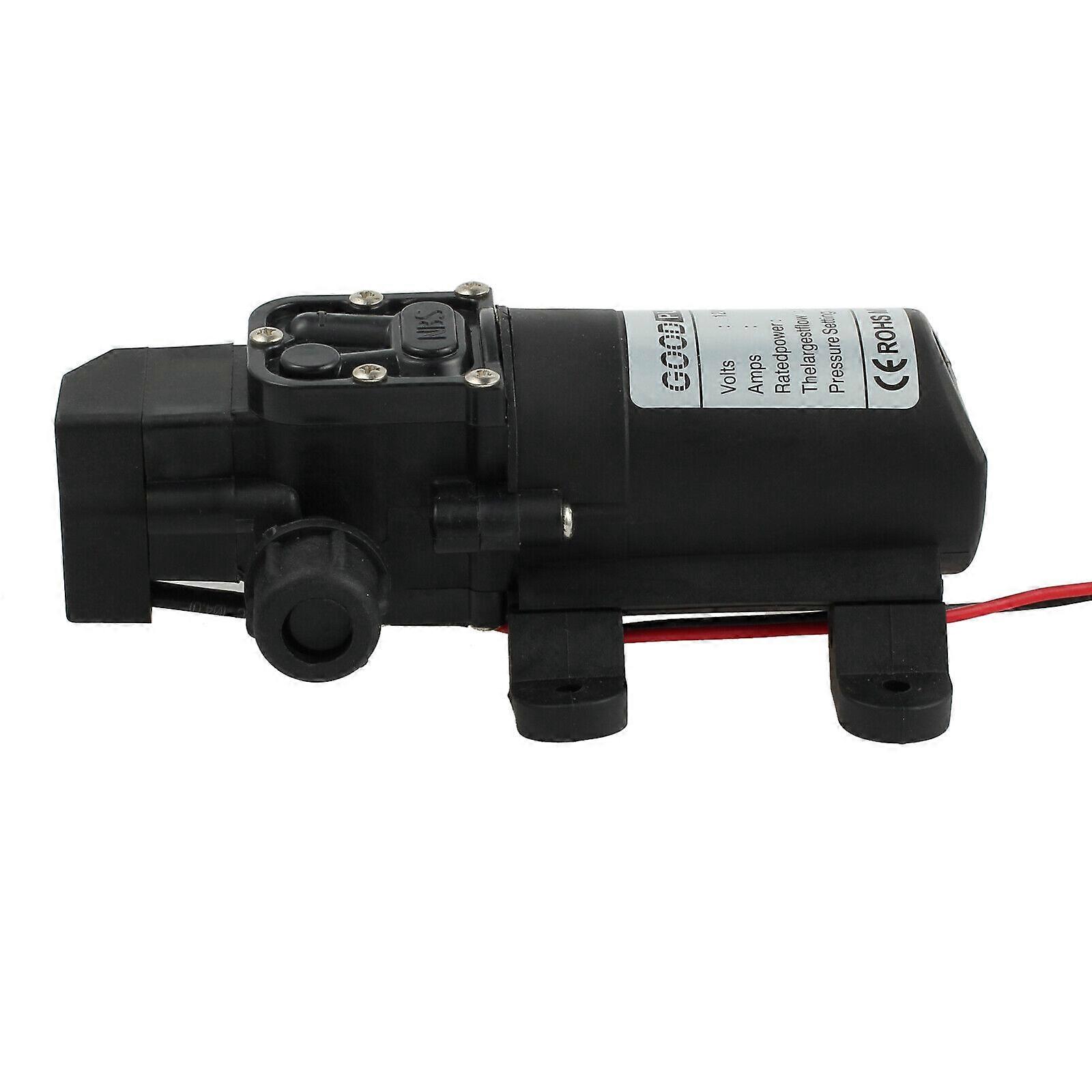 Bomba de agua alta presin de diafragma Automtico DC 12V 6A 70W 6L/min 130psi