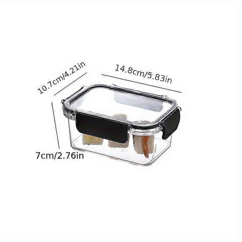 1 Clear Airtight Food Storage Container with Easy Lock Lid - Great for Organizing Your Pantry and Storing Canned Goods, Grains, Rice, Pasta, Flour and