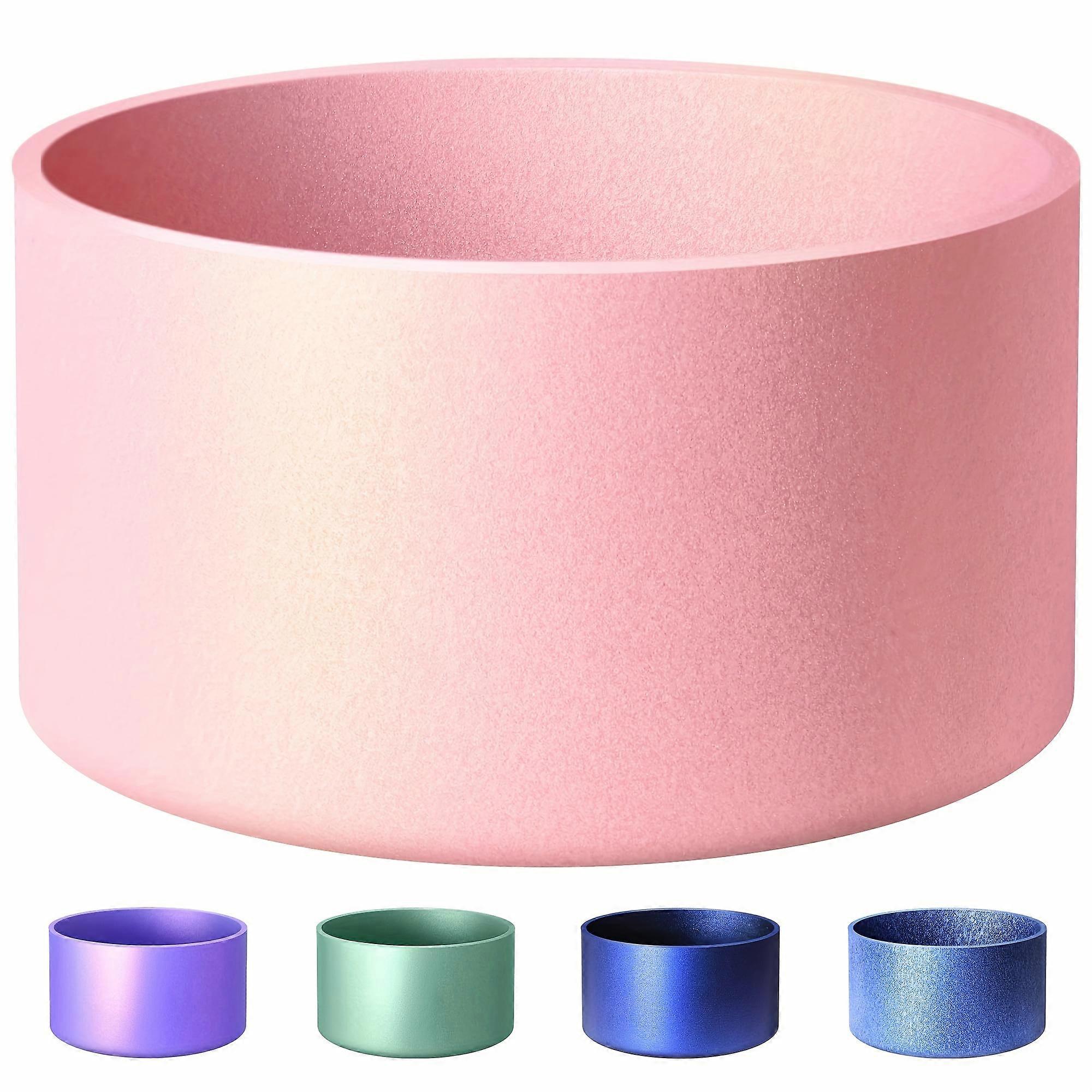 Matte Silicone Cup Boot, Compatible With 20oz-40oz Water Bottle, Glitter Anti-Slip Cup Bottom Sleeve