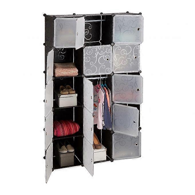 Shelving system wardrobe 11 compartments