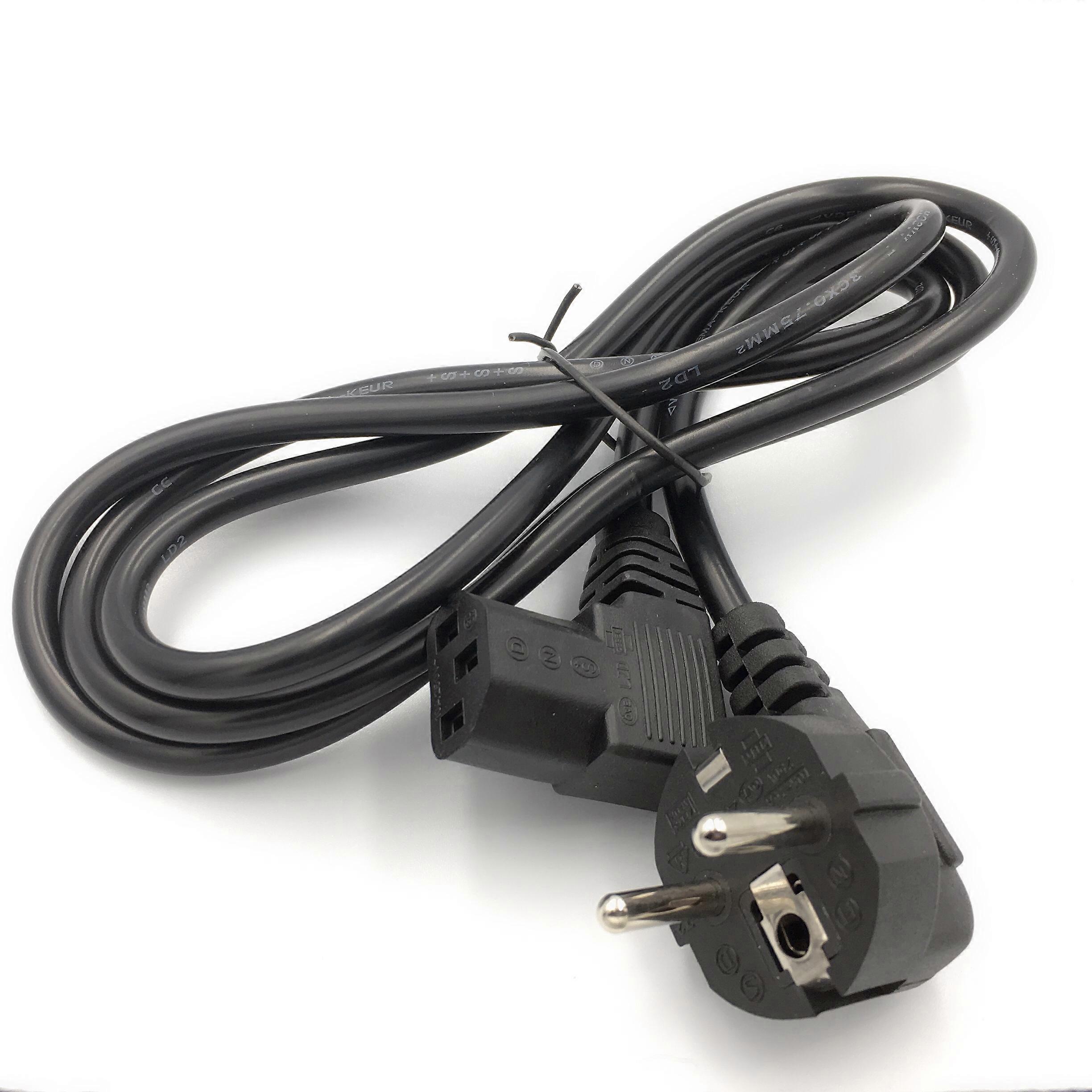 0.3m 1m 1.5m 1.8m 0.3m 1m 1.5m 1.8m European Power Cable for Antminer PDU Monitor and Printer Computer Extension Cable EU Plug