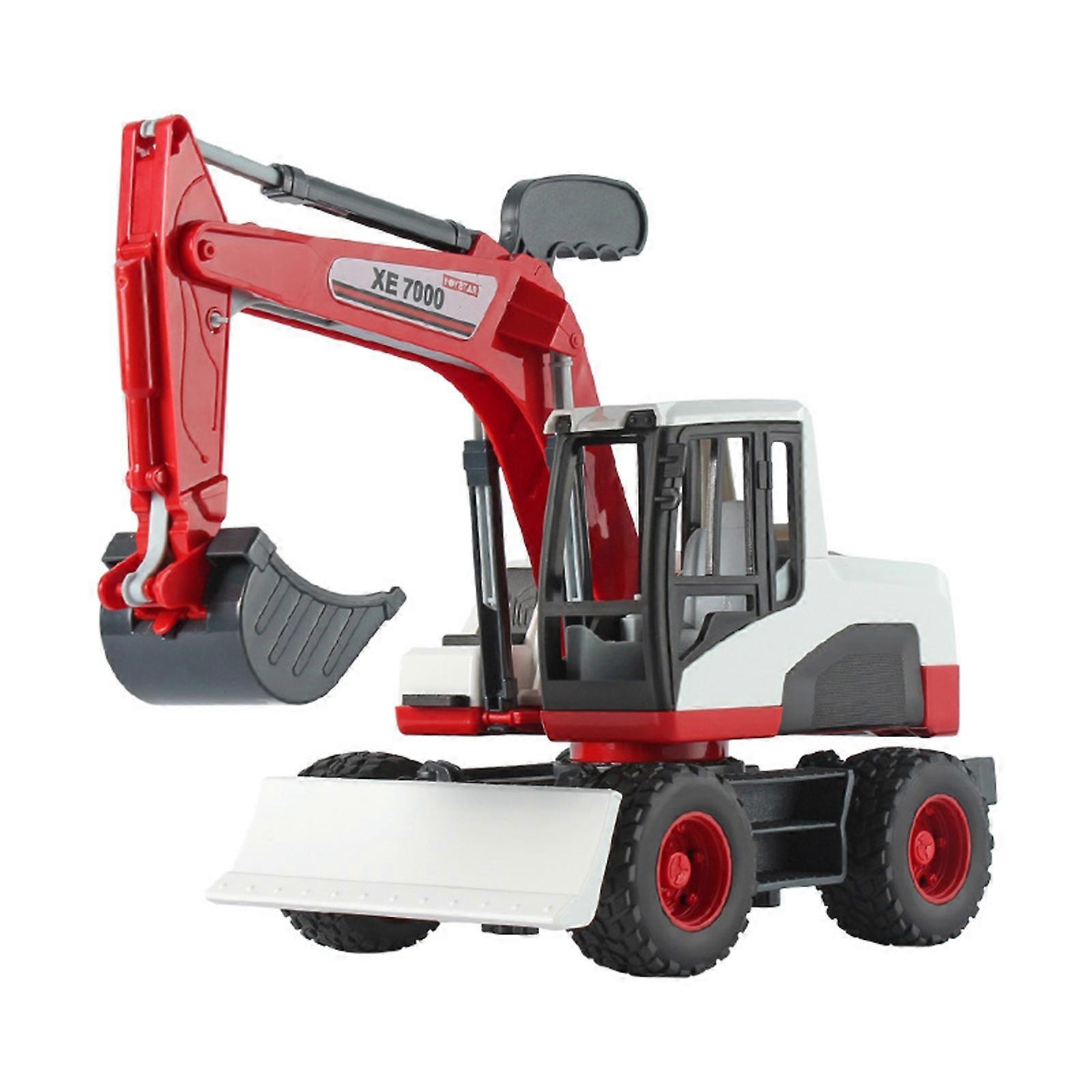 Toy Cars Children's Simulation Large Engineering Vehicle Real Simulation Experience Boy Inertial Excavator Toy Car_c24070314