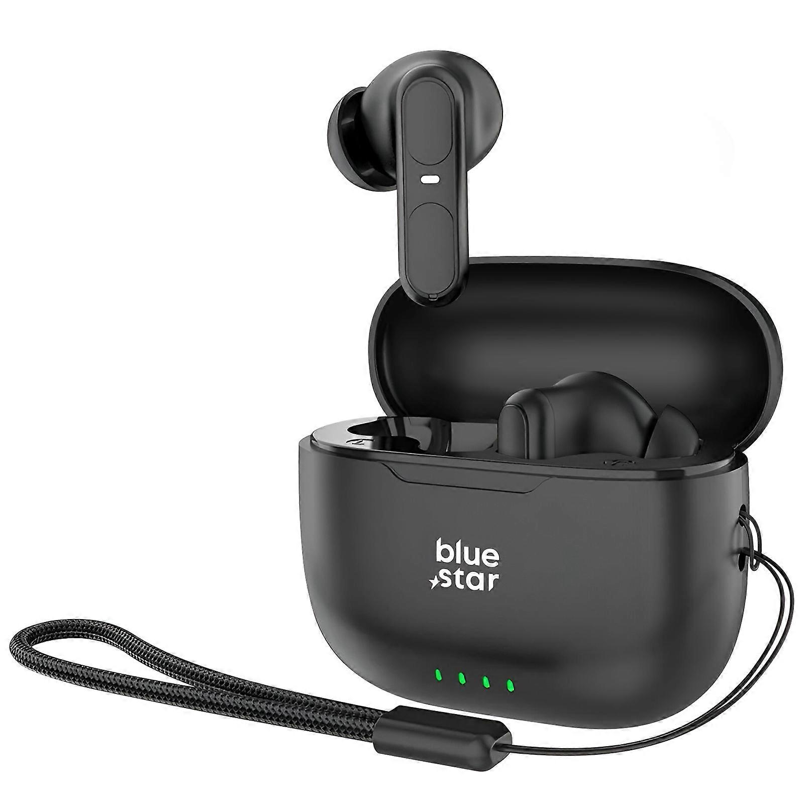 TWS earphones for Bluetooth Touch Control with charging case, Black