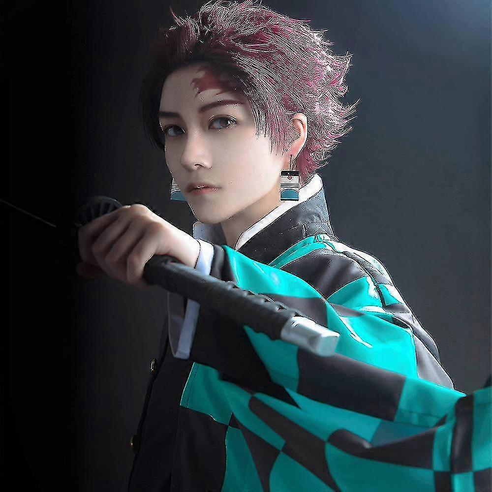 Demon Slayer Kamado Tanjiro Orecchini - Sterling Italia - Foto 6