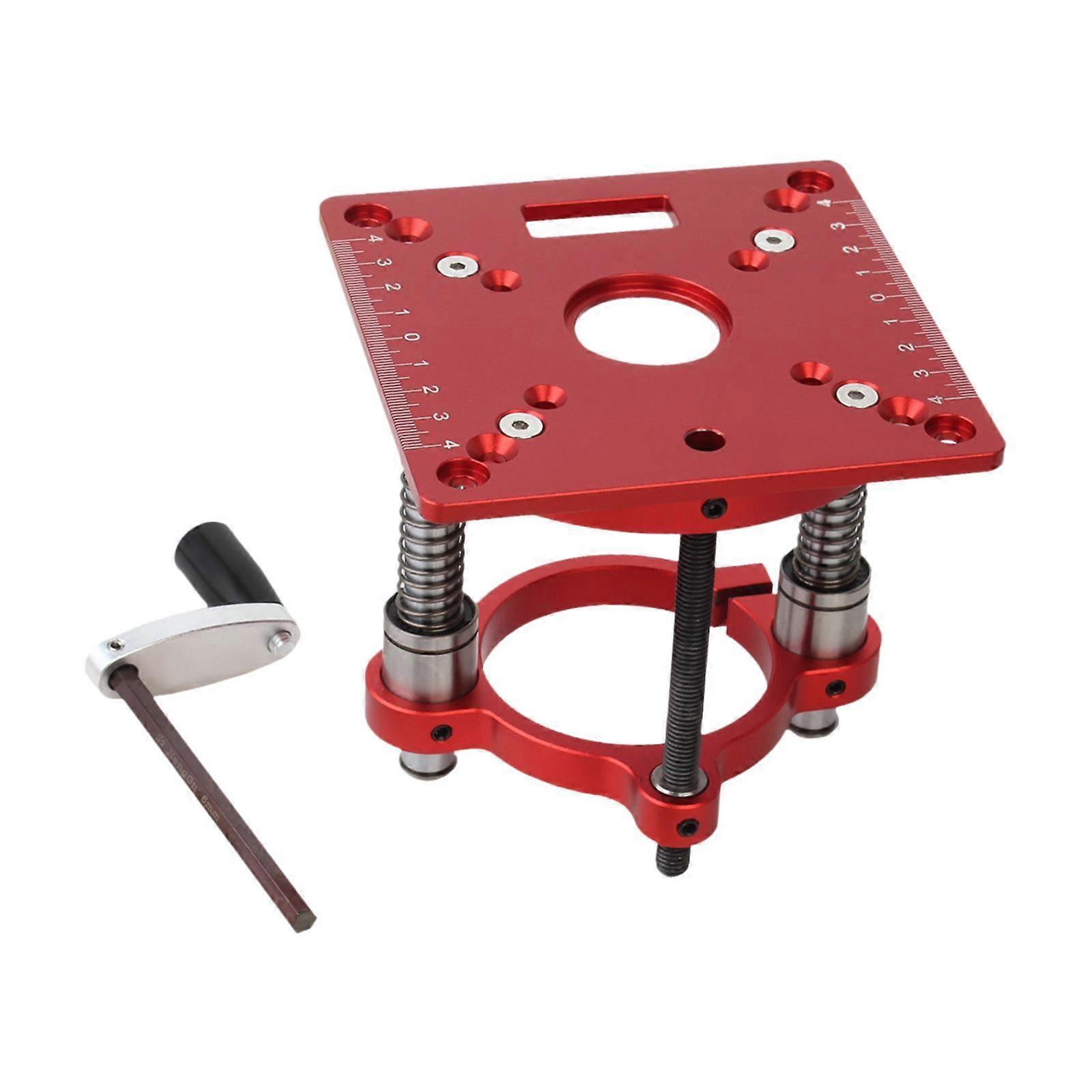 Router Lift Base Router Table Lift Kit for Small Trimming Machines Worktable A